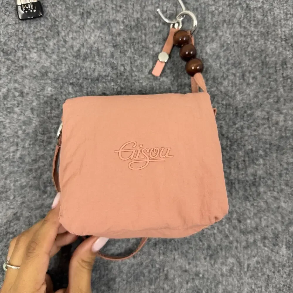 Gisou Limited Edition Miami Travel Pouch Pink Makeup Bag Wristlet Cosmetic Girly
